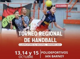 Oberá recibe al torneo regional de handball de menores