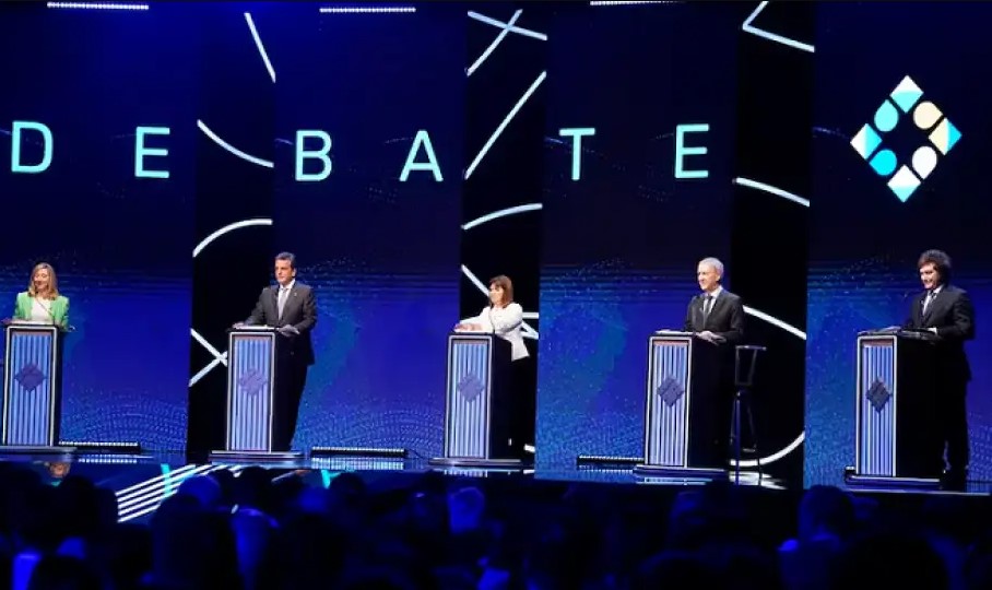 El primer debate presidencial tubo fuertes cruces por la economía, con varios momentos tensos en el bloque de preguntas y respuestas