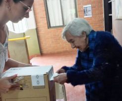 OBERÁ: A los 99 años de edad, Ceferina se acercó a votar
