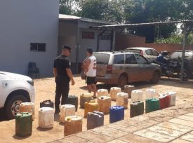 La Policía refuerza los controles y decomisa más de 25 mil litros de combustible transportado de manera irregular