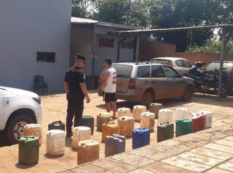 La Policía refuerza los controles y decomisa más de 25 mil litros de combustible transportado de manera irregular
