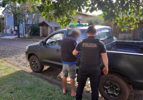 OBERÁ: Agredió y amenazó de muerte a su pareja y a su hija de dos años, fue detenido