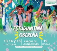 ¡PREPARATE! se viene la Estudiantina Obereña 2023 y no te la podés perder