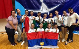 Obereñas con excelente performance en el Nacional de Gimnasia Aeróbica