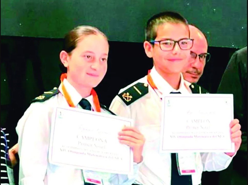 Los Misioneros Alejo y Tiziana son los ganadores de las Olimpiadas de Matemáticas del NEA