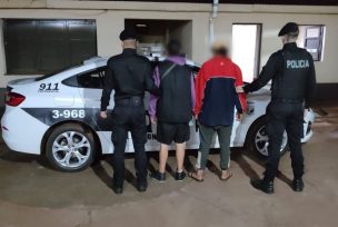 OBERÁ: Fueron detenidos dos sujetos que intentaron robarle a un joven que salió del cajero