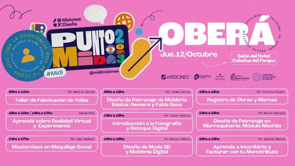 Este jueves 12 el Punto Midi regresa a Oberá