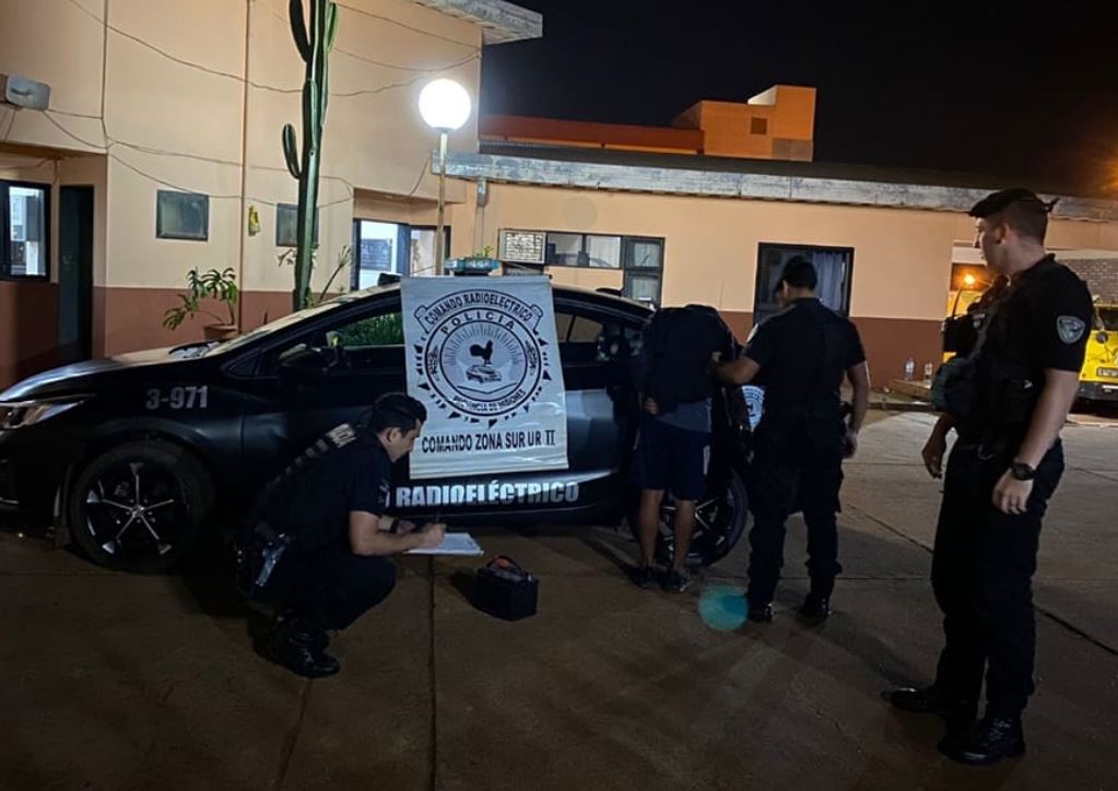 El Comando Sur detuvo al presunto autor de un hecho de robo y tentativa de hurto