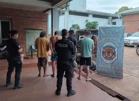 Los atraparon con 200 kilos de cables robados durante la tormenta