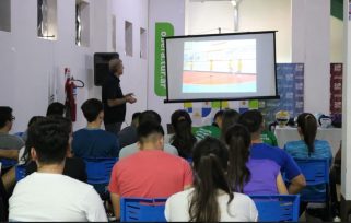 Exitoso curso para ser entrenador de vóley