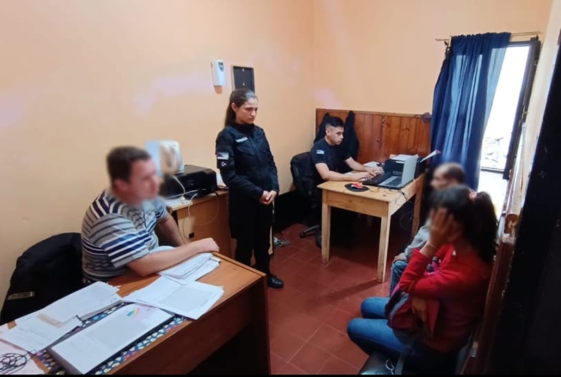 Ángela Rocío Luján ya se encuentra con su familia