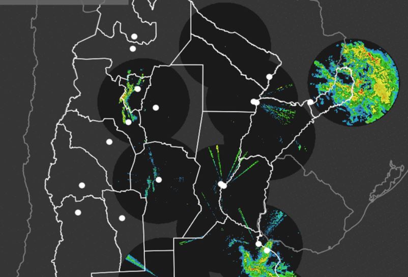 Misiones sigue en alerta meteorológica por tormentas eléctricas
