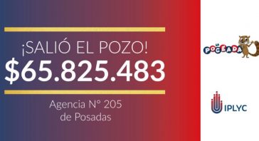 Afortunado posadeño ganador se llevo el pozo de 65millones en la poceada Misionera