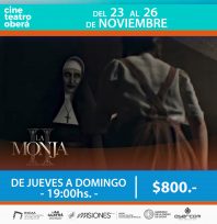 OBERÁ: Cartelera del 23 de 26 de noviembre en el Cine Teatro Oberá – Espacio INCAA – Espacio INCAA