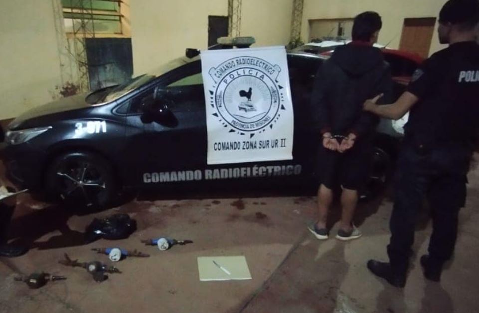 La Policía detuvo a dos personas por el robo de medidores de agua potable en Oberá