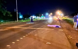 OBERÁ: Un peatón falleció luego de ser embestido por un automóvil en la ruta 14, sobre la avenida Ucrania