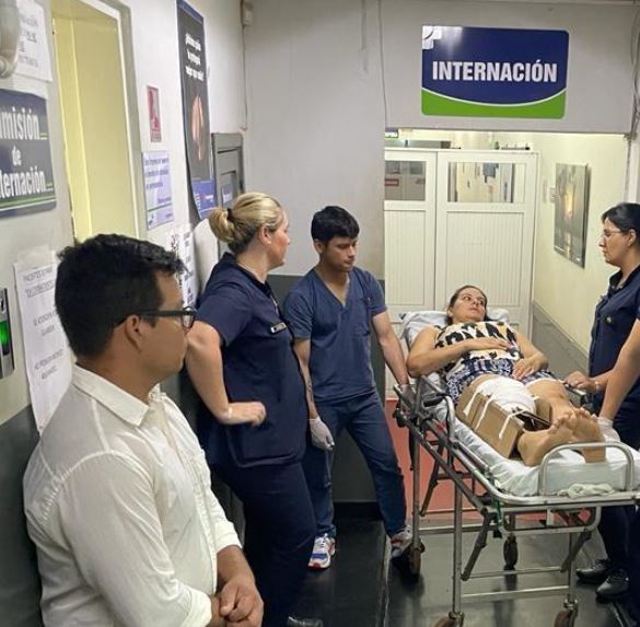 OBERÁ: La policía atropellada en un procedimiento sobre ruta 14 se recupera favorablemente