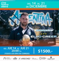 Cartelera Cine Teatro Oberá del 14 al 21 de diciembre, ¡Vení al Cine y disfruta de todas pelis!