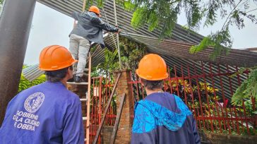 OBERÁ: Daños causados por el temporal en nuestra cuidad