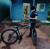 OBERÁ Efectivos de la División Comando Sur recuperaron una bicicleta robada