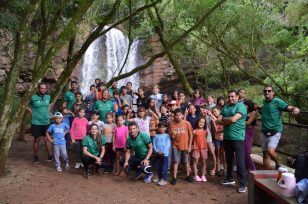 Inició la temporada de Colonia de Vacaciones en el Salto Berrondo de Oberá