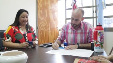 OBERÁ: Se firmó un convenio para seguir trabajando y cuidando a mujeres, niños y niñas que sufren violencia