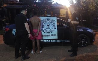 OBERÁ: El Comando Sur detuvo a un sujeto que era buscado por robo en una vivienda
