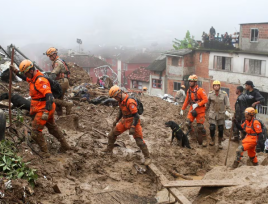 Aproximadamente 11 personas murieron por las fuertes lluvias en Rio de Janeiro, el país esta en alerta máxima por las tormentas