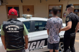 Oberá: Tras allanamiento judicial, fue detenido un hombre sospechado de sustraer el cableado de un playón comunitario