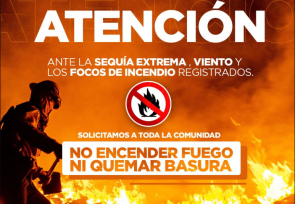 ALERTA DE INCENDIO EN MISIONES, están prohibidas las quemas de ramas y basura