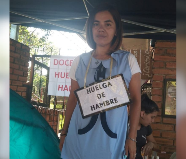 Fue despedida injustificadamente, la indemnizaron luego de realizar una huelga de hambre