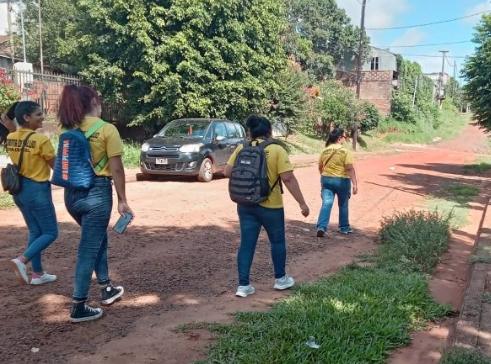 Salud Pública junto a los municipios realiza acciones de prevención contra el mosquito del dengue