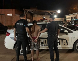 Un hombre fue detenido tras agredir a su hijo con un palo de escoba en Oberá