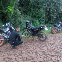 Policías motorizados ubicaron una moto robada en Oberá