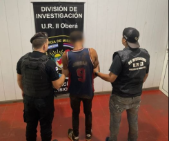 OBERÁ: Intentó robar en el corralón municipal y tras oponer resistencia al accionar policial, terminó preso