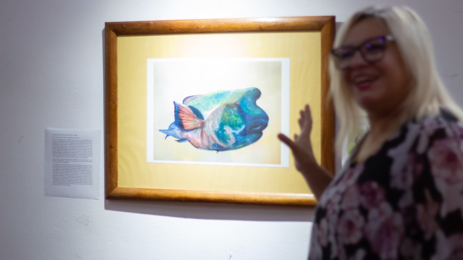 Gabriela Echagüe presentó “Oberá Misiones International Art 2024” en la Casa de la Cultura 