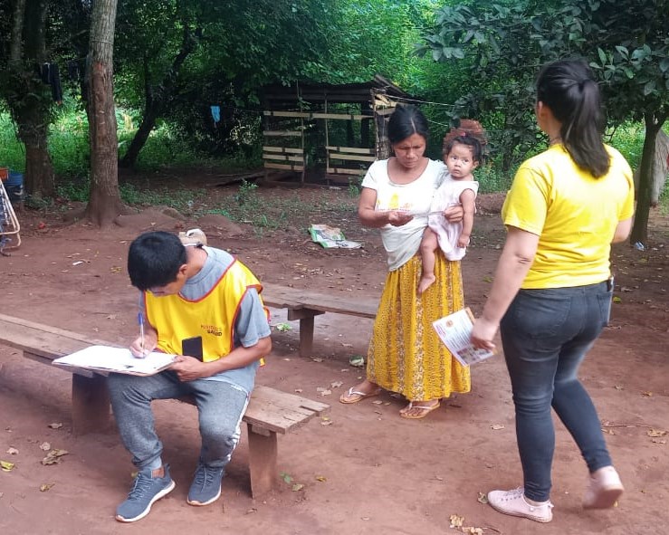 Equipos de Salud Indígena realizan actividades de prevención contra el dengue