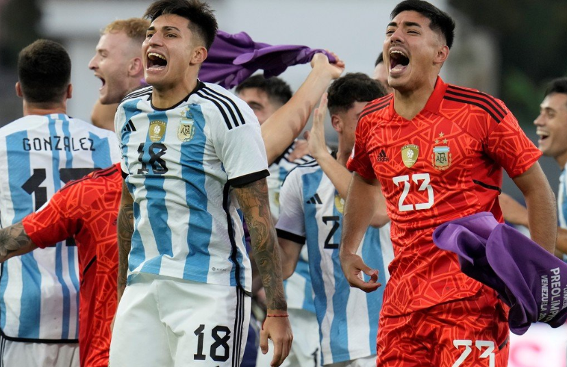 Argentina venció por 1 a 0 a Brasil y se clasificó a los Juegos Olímpicos de París 2024