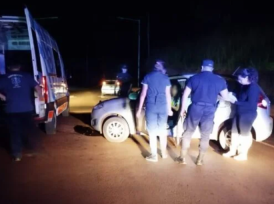 OBERÁ: Una mujer despisto en su auto pero no resulto herida