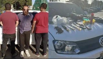 Daniel Derderian, el acusado de matar a su madre y hermana con una katana fue detenido