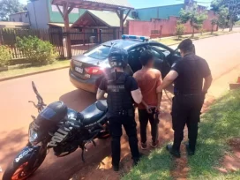 OBERÁ: Conocido delincuente fue detenido tras robar en dos viviendas del barrio Villa Martos