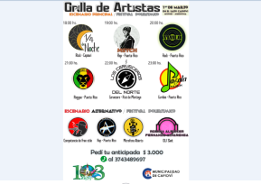 El próximo viernes 1 de marzo, el salto Capioví se llenará de ritmo y alegría con el Festival Polirítmico