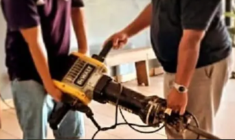 Un menor robo una herramienta valuada en casi 5 millones de pesos