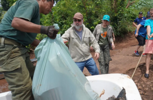 6ta edición de la Limpieza Binacional del Río Uruguay, donde se retiraron mas de tres toneladas de basura