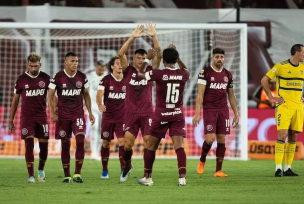 Lanus le ganó a Boca 2-1 de local por la Copa de la Liga