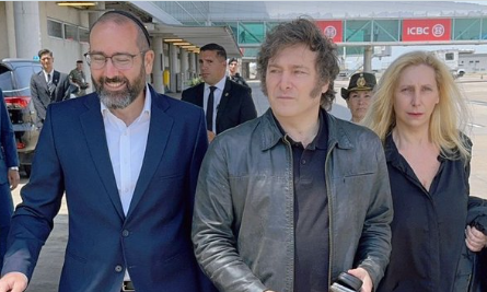 El Presidente Javier Milei llegó a Israel donde se reunirá con Netanyahu, luego en Italia mantendrá una audiencia con el papa Francisco
