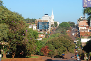 Viernes caluroso en Oberá, cielo despejado y sed esperan días mas calurosos