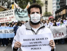 Paro de 24 horas de trabajadores de la sanidad en reclamo de una recomposición salarial
