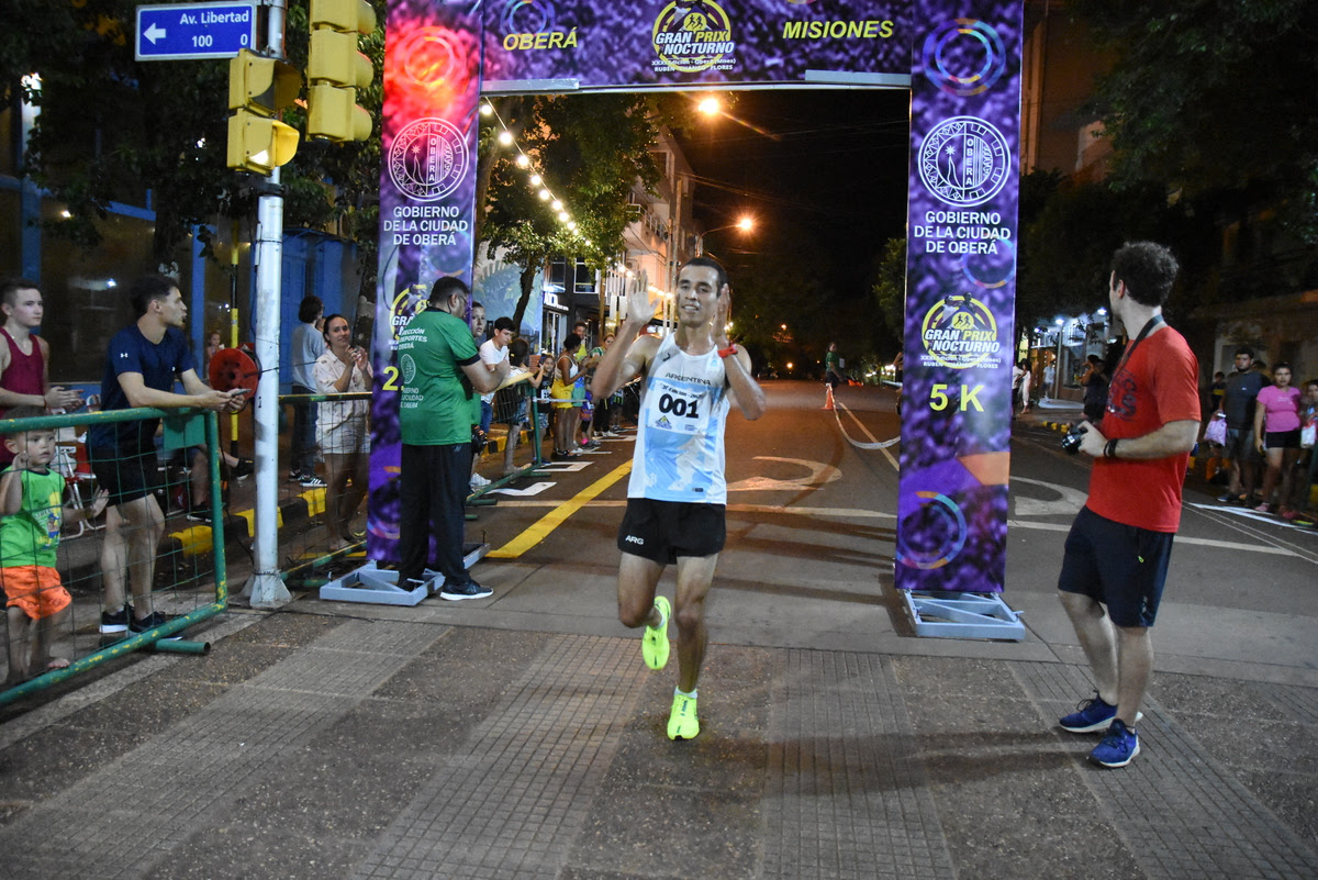 Da Silva y Maciel, son los ganadores de la primera fecha del Gran Prix Nocturno de Oberá