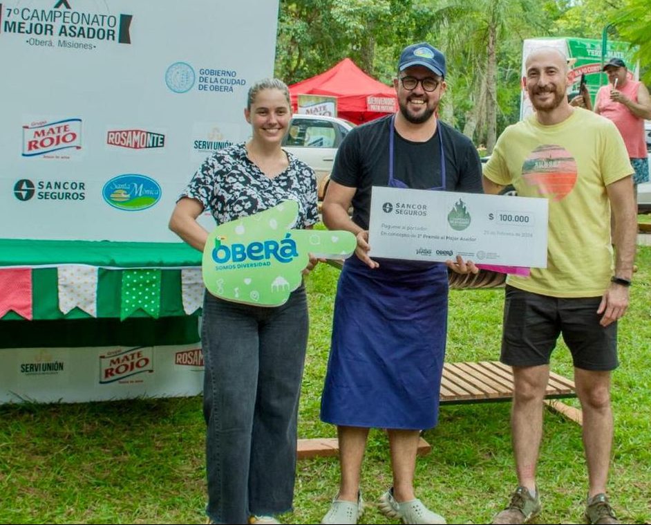 OBERÁ: Carlos Duarte es el ganador del Campeonato al mejor Asador 